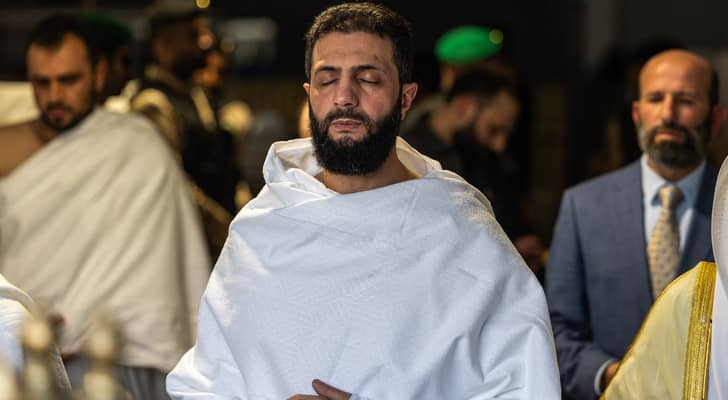 الرئيس السوري أحمد الشرع