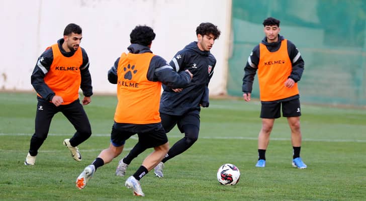 من تدريبات المنتخب الوطني