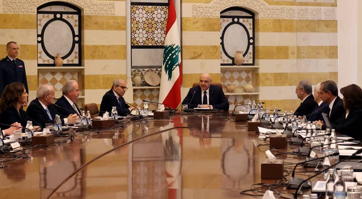 الرئيس اللبناني جوزيف عون وحكومة نواف سلام
