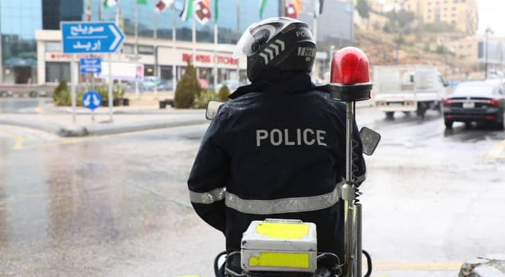 شرطي سير في العاصمة عمان