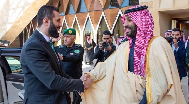 الشرع وبن سلمان