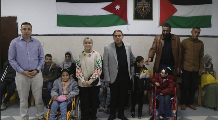 المستشفى الميداني الأردني غزة/81 يقيم مأدبة إفطار لأطفال أيتام وذويهم شمال غزة