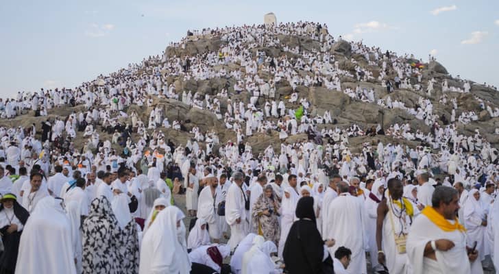 حجاج على جبل عرفة "أرشيفية"