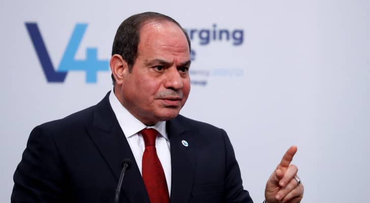 الرئيس المصري عبد الفتاح السيسي