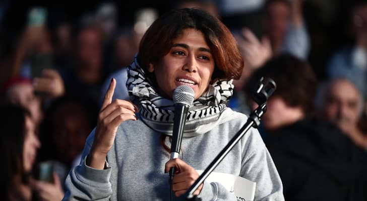 النائبة الفرنسية-الفلسطينية في البرلمان الأوروبي ريما حسن،