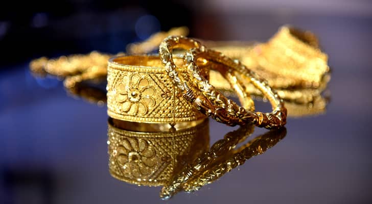 مصاغ ذهبية