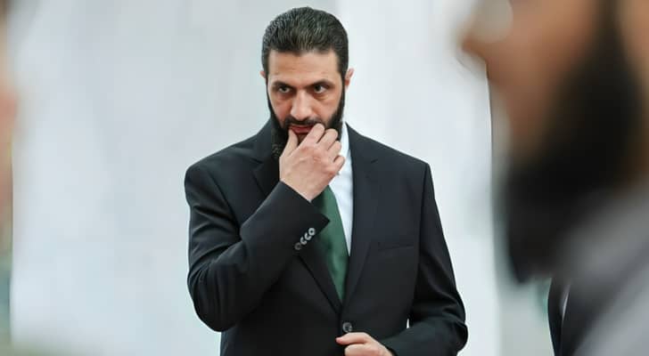 الرئيس السوري أحمد الشرع