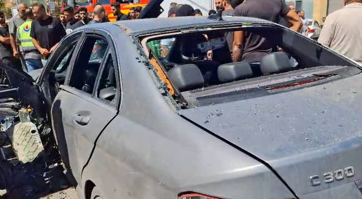 شهيد وجريحان في غارة للاحتلال استهدفت سيارة جنوب لبنان