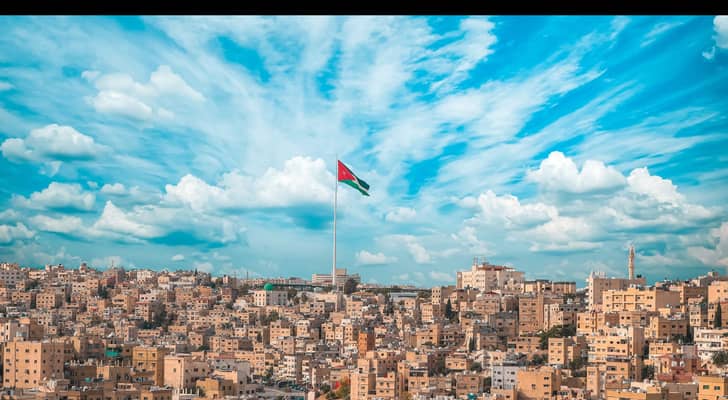 لقطة عامة للعاصمة عمان
