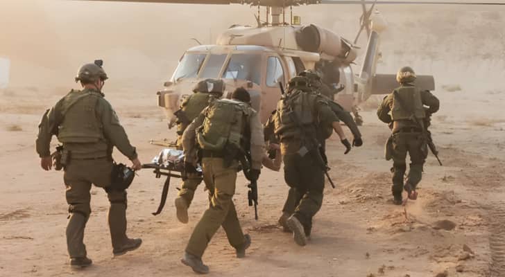 إخلا قتلى جيش الاحتلال في غزة