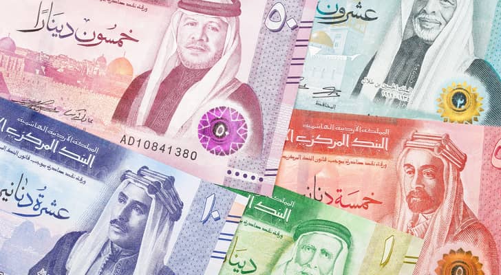 أوراق نقد أردنية