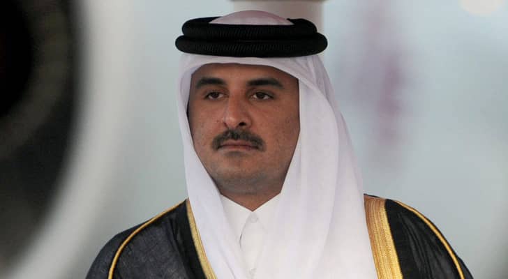 الششيخ تميم امير قطر