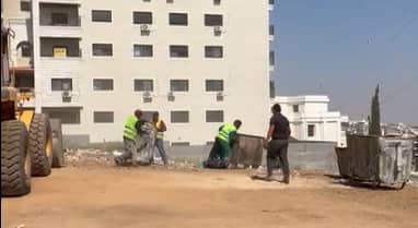 رئيس بلدية ناعور يشرف على حملة نظافة ويتفقد الخدمات في مرج الحمام