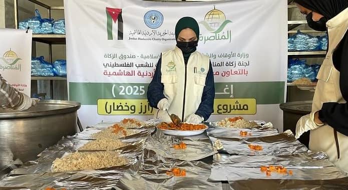 "الحملة الأردنية" بالشراكة مع الهيئة الخيرية الأردنية الهاشمية في غزة