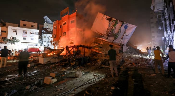 غارة للاحتلال تستهدف خان يونس بغزة