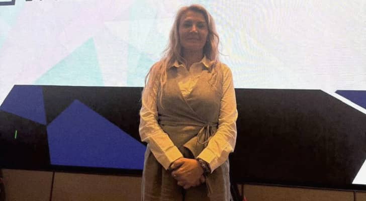 الأردنية نانسي الهندي " الصورة من المصدر"