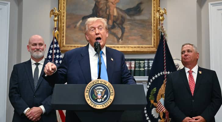 الرئيس الأمريكي دونالد ترمب