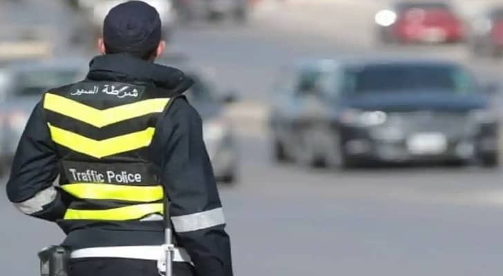 شرطي سير في العاصمة عمان