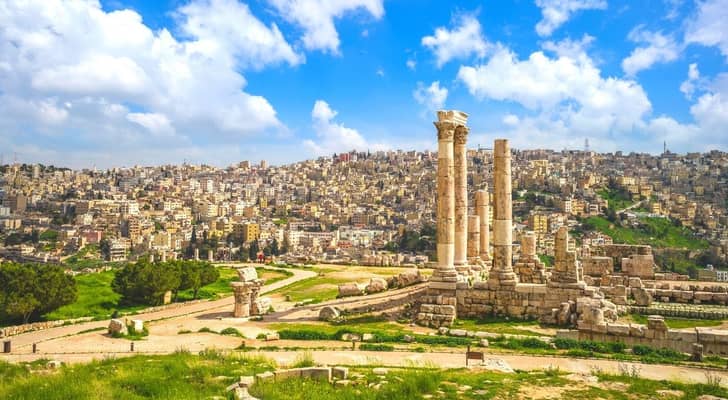 جبل القلعة في العاصمة عمان