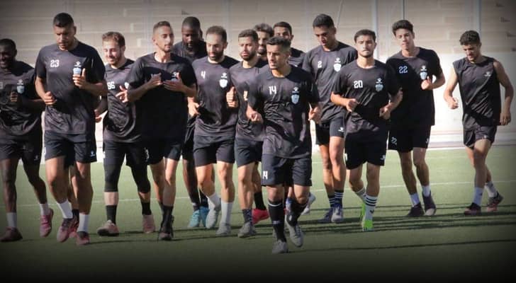 من تدريبات فريق البقعة