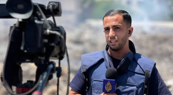 الصحفي الفلسطيني أنس الشريف