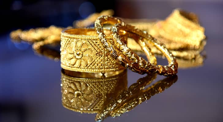 مصاغ ذهبية