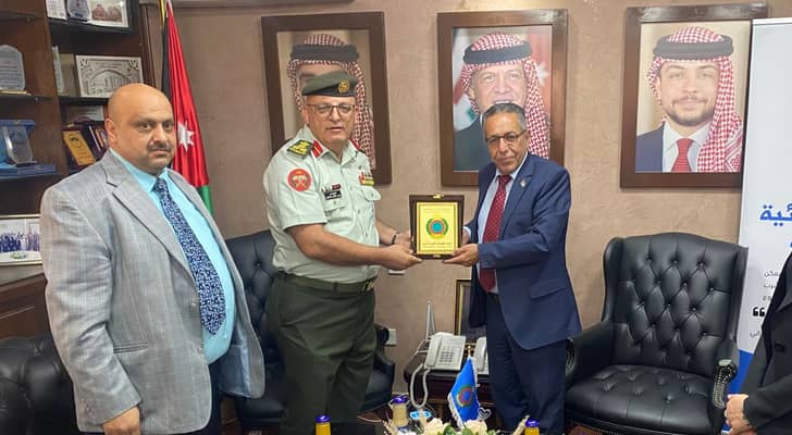 وزارة المياه والري والمركز الجغرافي الملكي الأردني