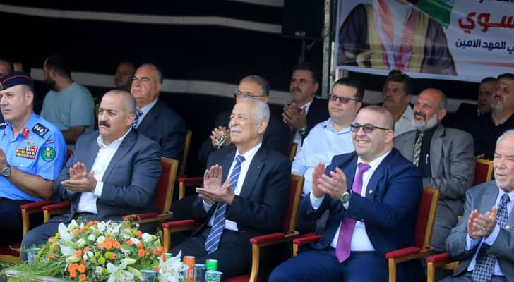 رئيس الديوان الملكي اثناء حضوره للاحتفال