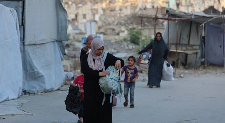 صورة تعبر عن معاناة اهل قطاع غزة