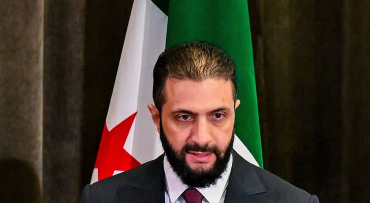 الرئيس السوري أحمد الشرع