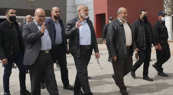 فريق حركة حماس المفاوض.. ارشيفية