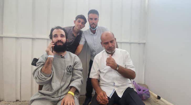 الاسير المحرر ناجي الجعفراوي شقيق الشهيد الصحفي صالح