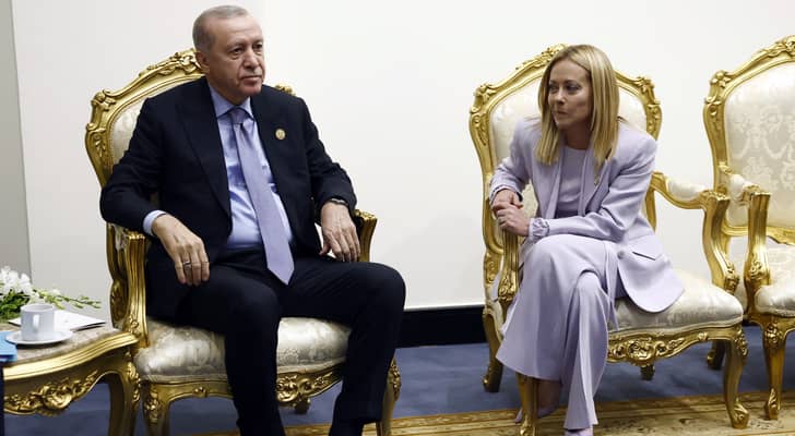 أردوغان وميلوني