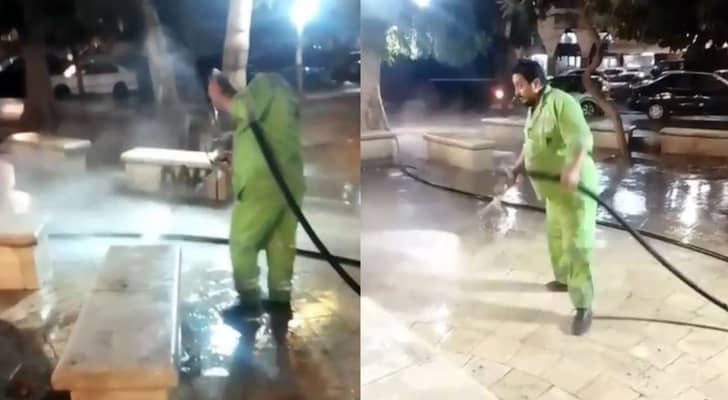 ازالة اعتداءات