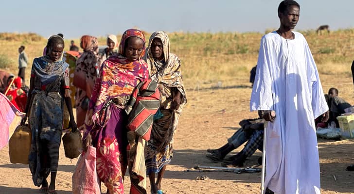 معاناة اهالي مدينة الفاشر في السودان