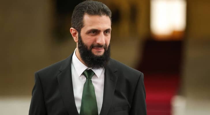 الرئيس السوري أحمد الشرع