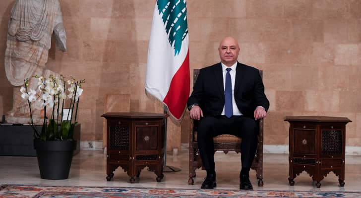 الرئيس اللبناني العماد جوزيف عون