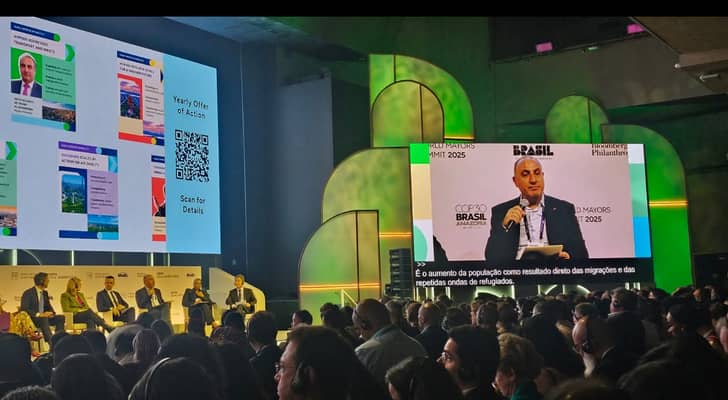 الشواربة يشارك في قمة رؤساء البلديات العالمية C40 ومنتدى القادة المحليين