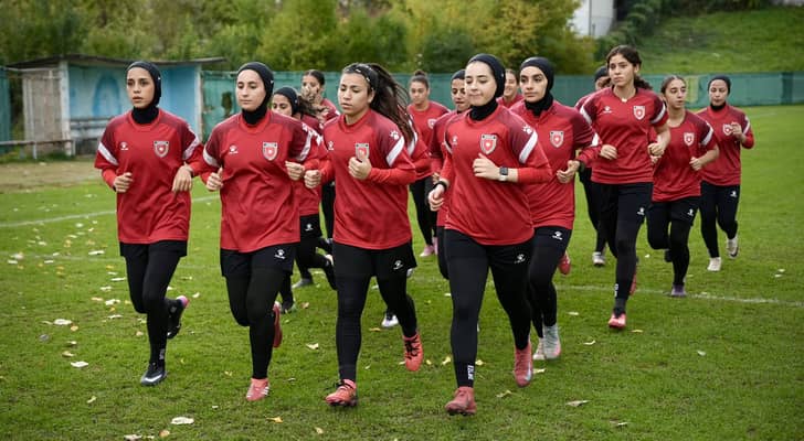 من تدريبات المنتخب الوطني