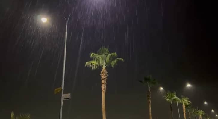أمطار في العقبة