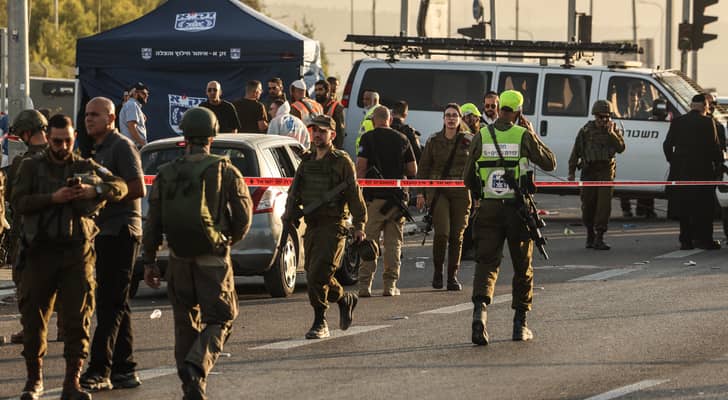 موقع تنفيذ عملية الدهس والطعن جنوب الضفة الغربية