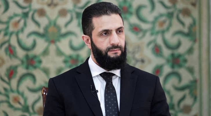 الرئيس السوري احمد الشرع