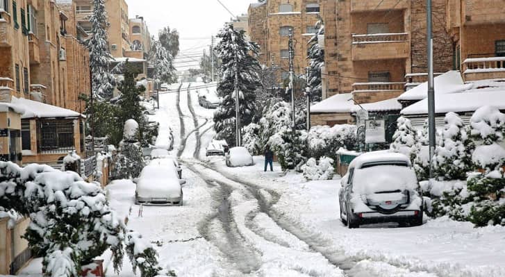 منخفض قطبي في الأردن _ أرشيفية
