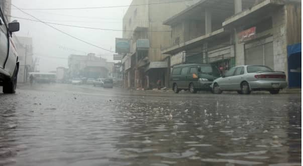 أمطار في الأردن - أرشيفية