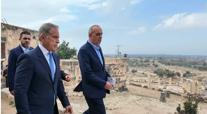 حسان يتفقد موقع ام قيس