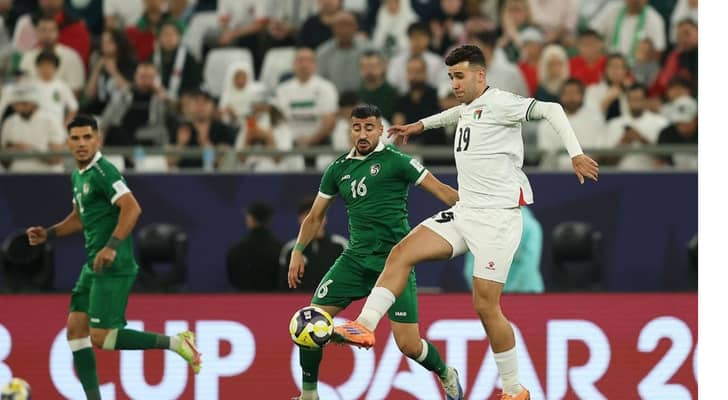 المنتخب الفلسطيني والسوري