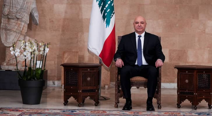رئيس الجمهورية اللبنانية العماد جوزاف عون