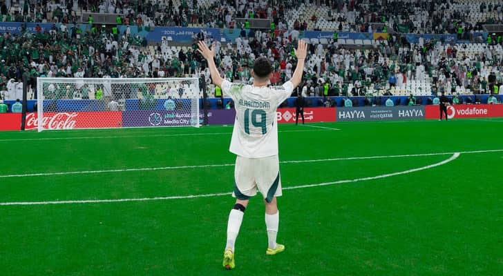 لاعب منتخب السعودية