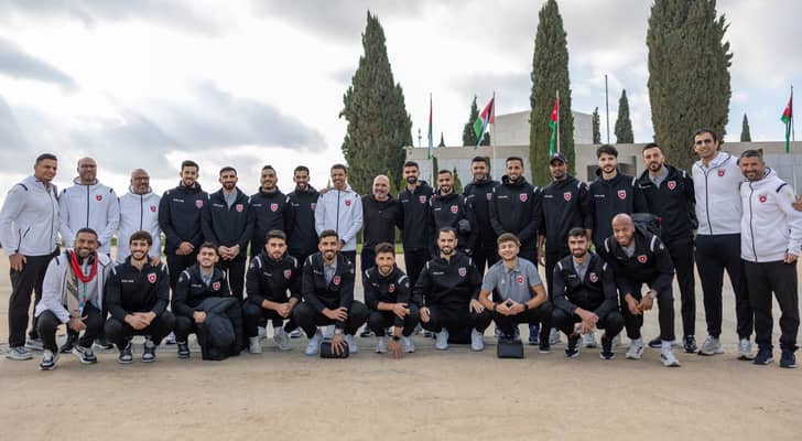 لاعبوا منتخب النشامى