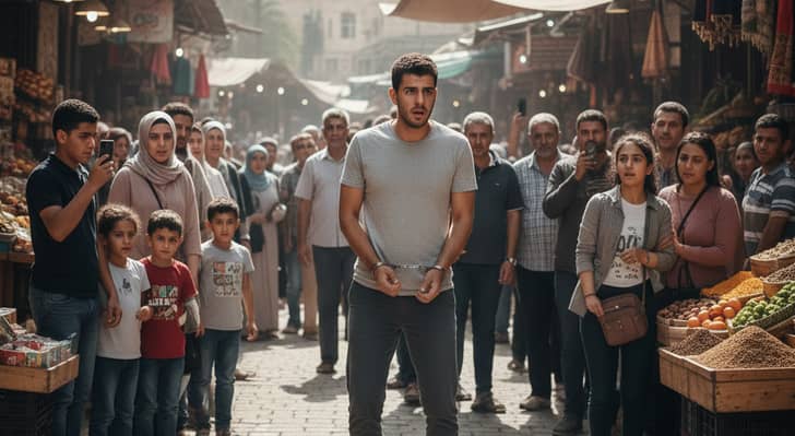صورة تعبيرية لإلقاء القبض على شخص أثناء التسوق